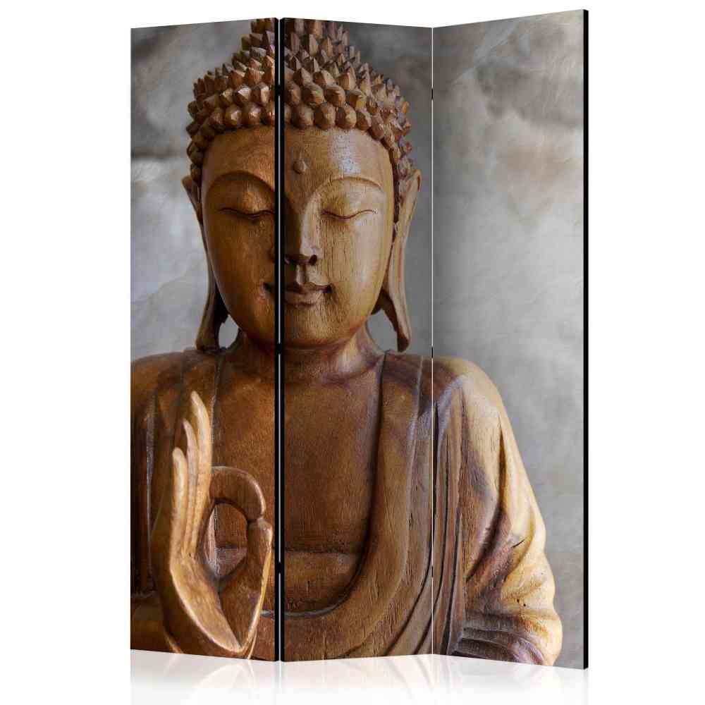 Leinwand Foto Paravent mit Buddha Druck beidseitig 135x172 Peru
