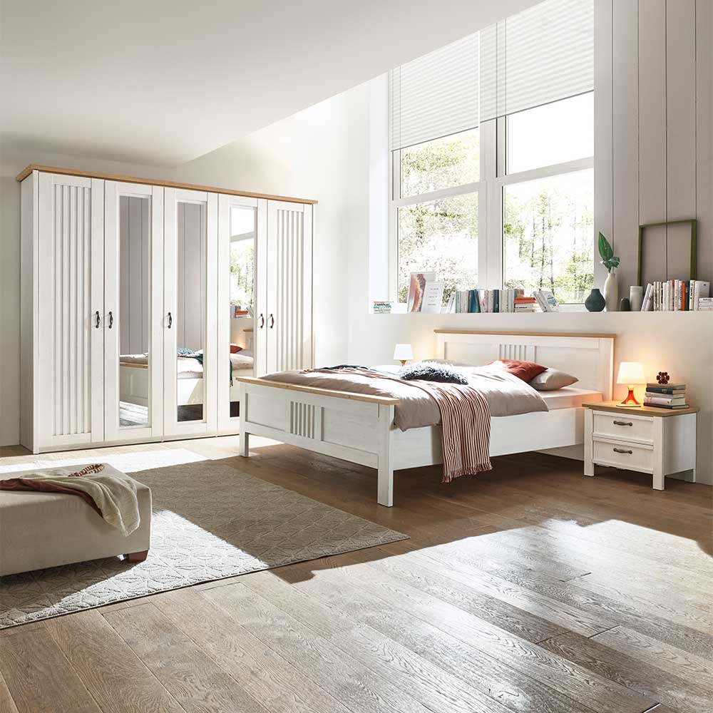 Schlafzimmer Komplett Weiss