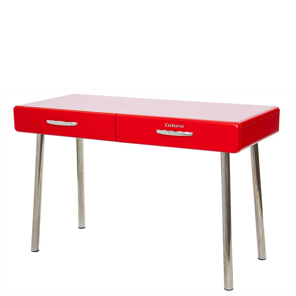 Schreibtisch Rot Retro Ciobu