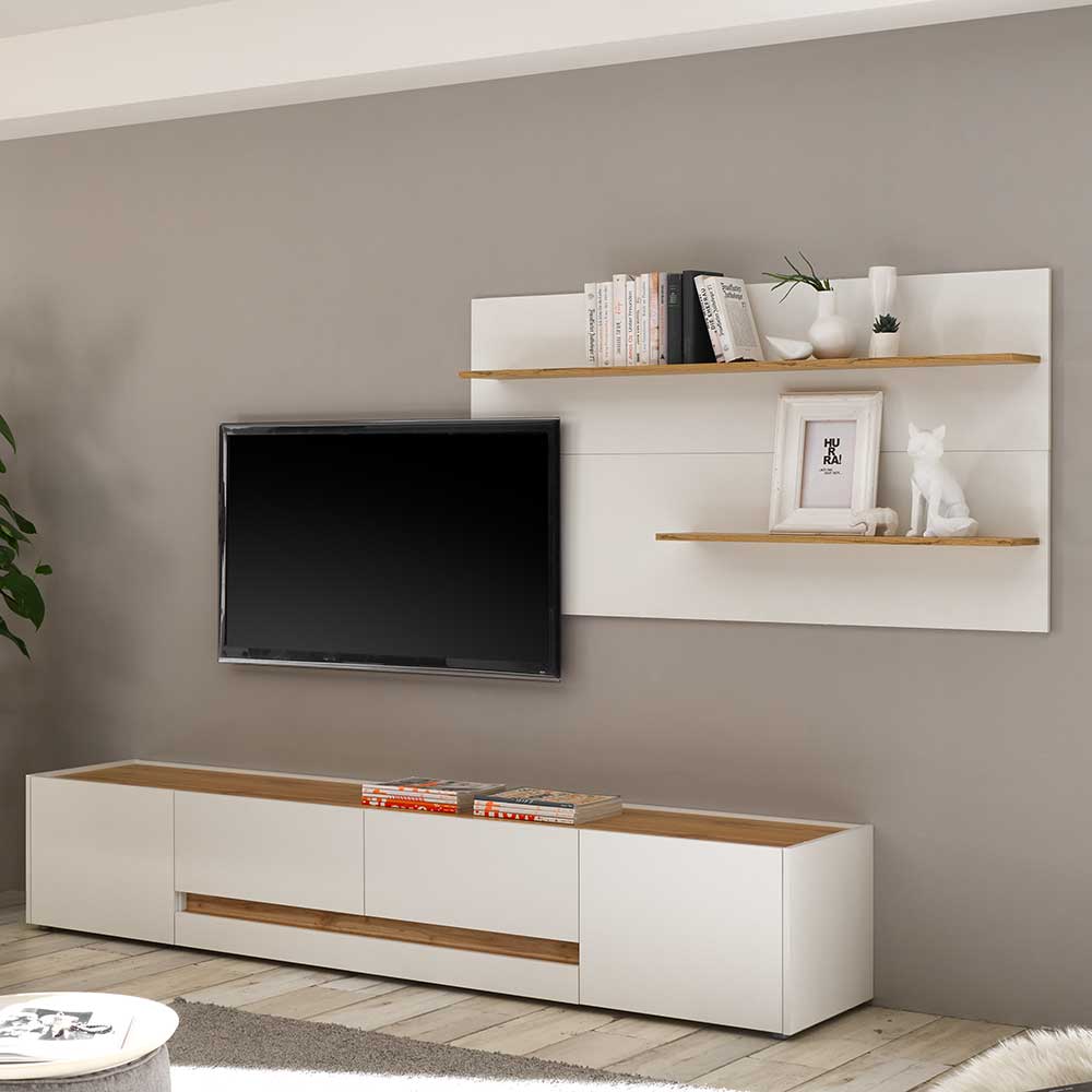Wohnzimmer Wandregal & TV Board in modernem Design Nonessia