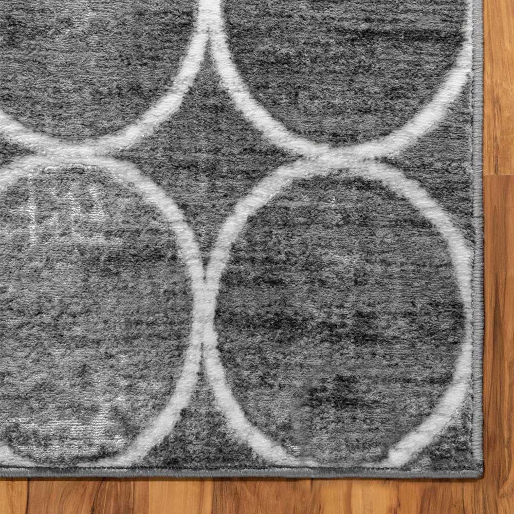 Kurzflor Teppich mit geometrischem Muster - Wevera