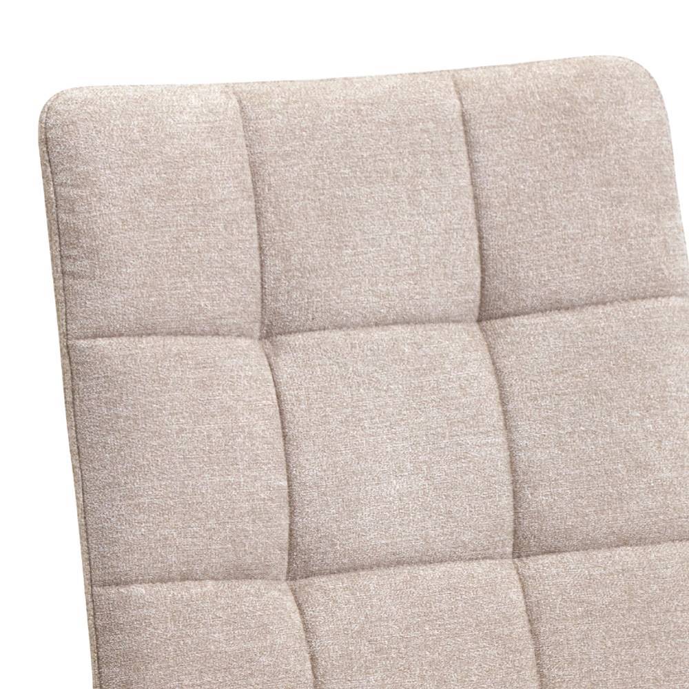 Esstischstühle in Beige und Schwarz - Varzino (2er Set)