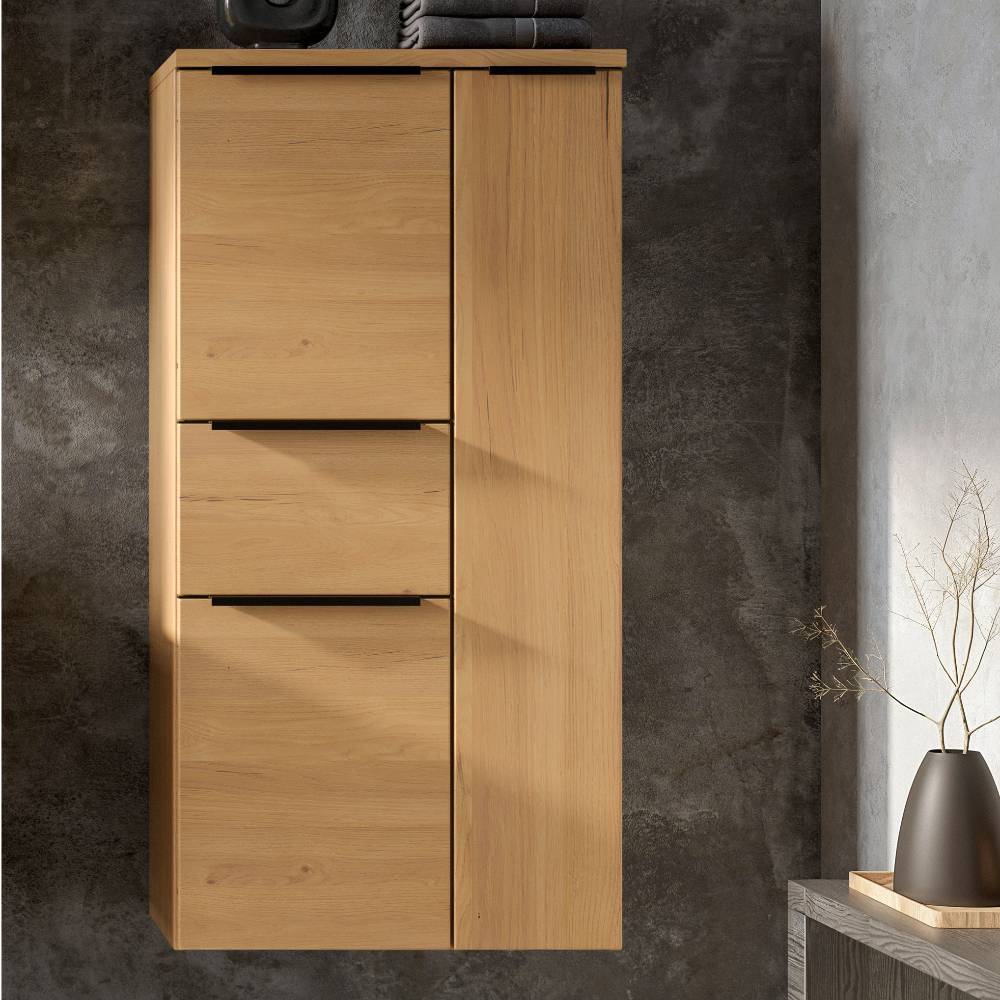 Badezimmer Midischrank in Wildeichefarben - Jawa