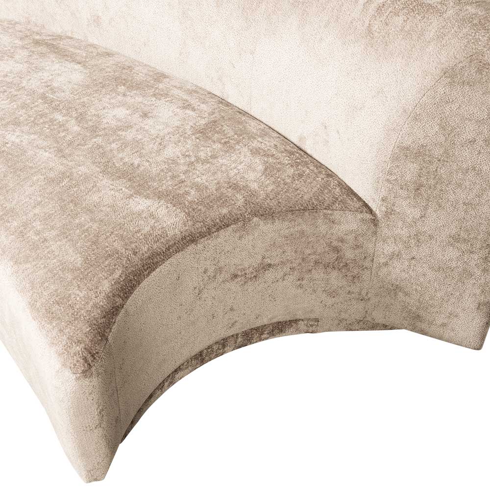 Modulsofa Zweisitzer Modul in Beige - Paryra