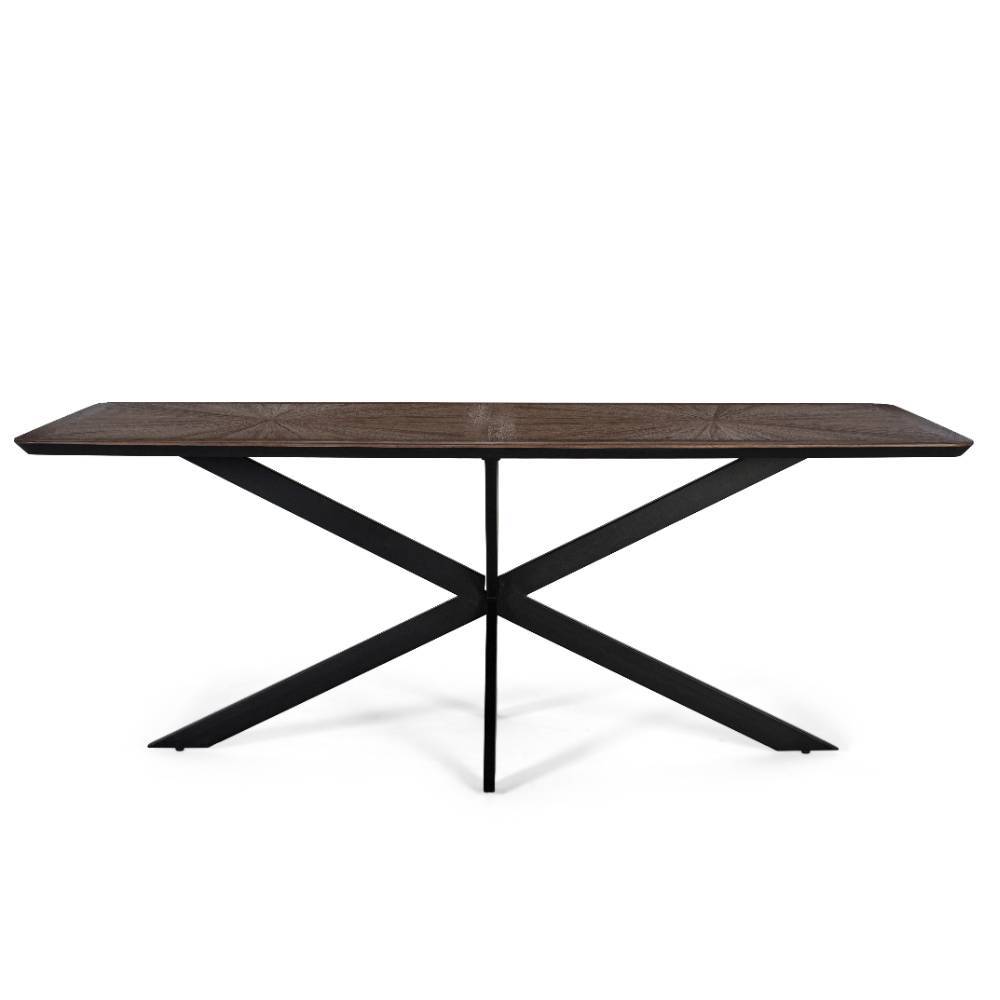Design-Esstisch aus Teak Recyclingholz - Seventy