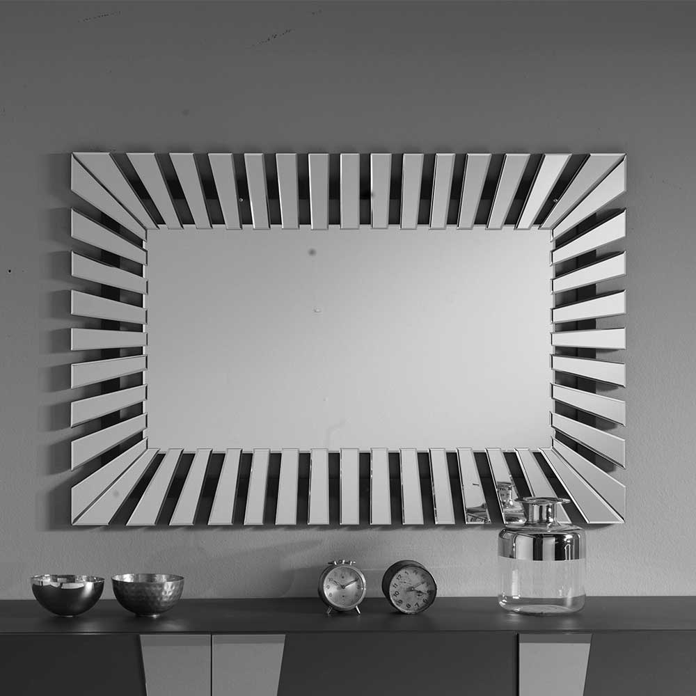 120x80x2 Spiegel mit Spiegel Designrahmen - Niridena