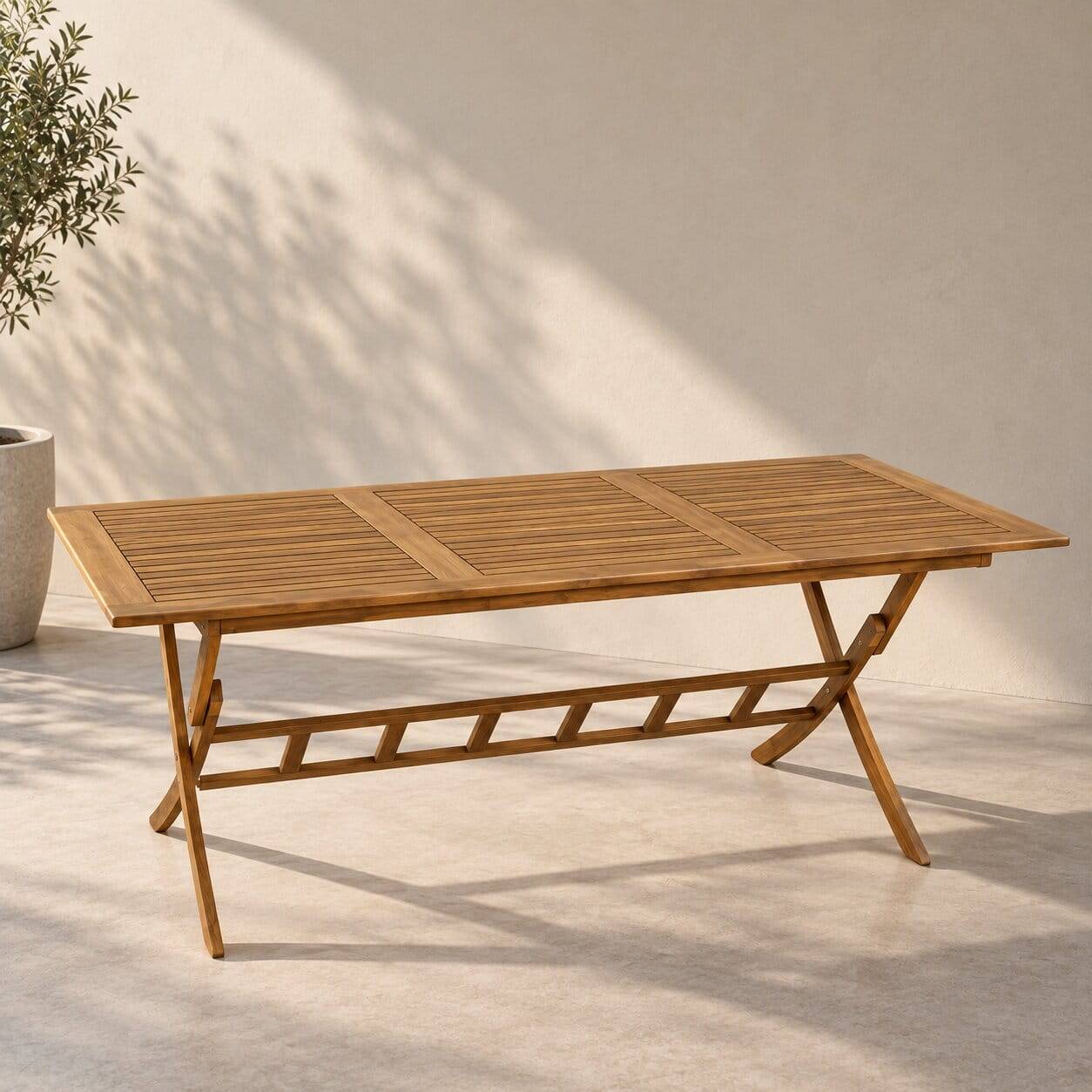 Klappbarer Gartentisch aus Akazienholz - Greatbritain