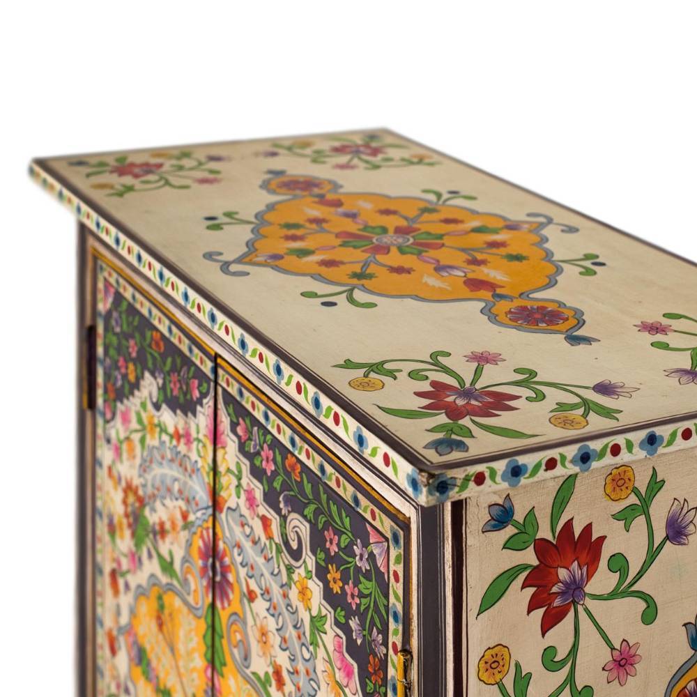 Boho Kommode - folkloristisch bemalt - Huricondra