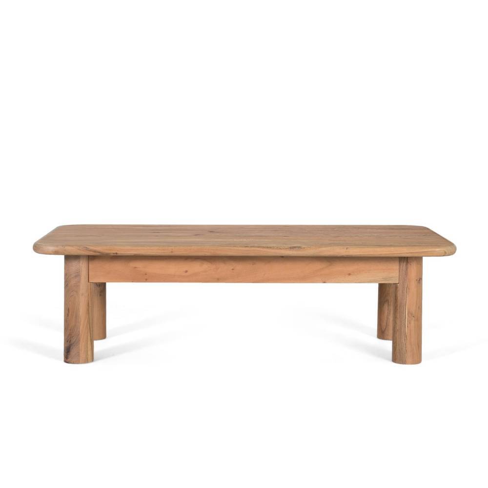 140x70 Wohnzimmertisch aus Mangoholz massiv - Atrios
