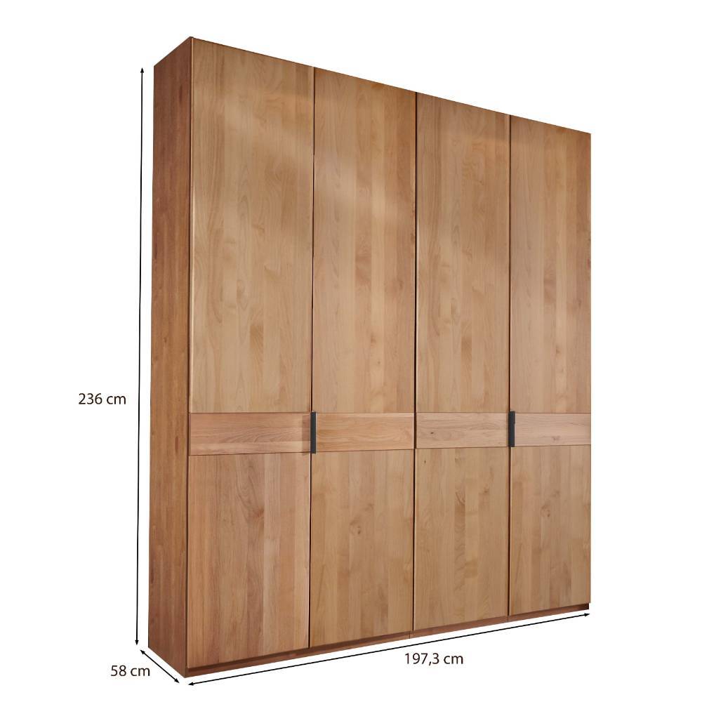 4-türiger Schrank mit 236 cm Höhe - Murray