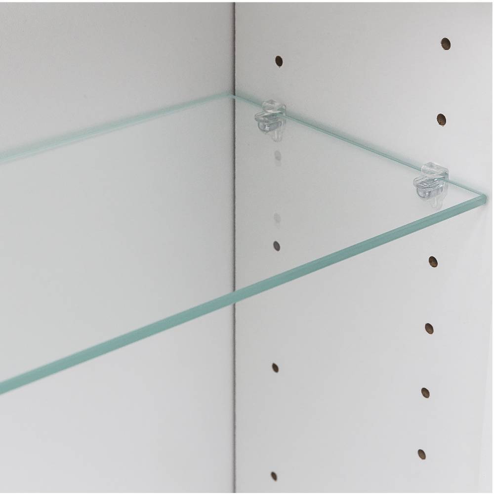 Badezimmer Spiegelschrank in Mattschwarz - Ireen