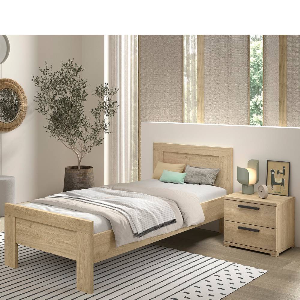 Jugendbett und Nachtkonsole Kombi - Choice (zweiteilig)