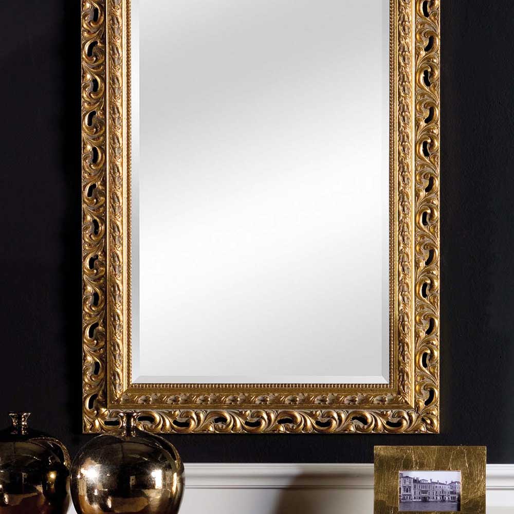 Barockspiegel in Gold Dentro 79x109