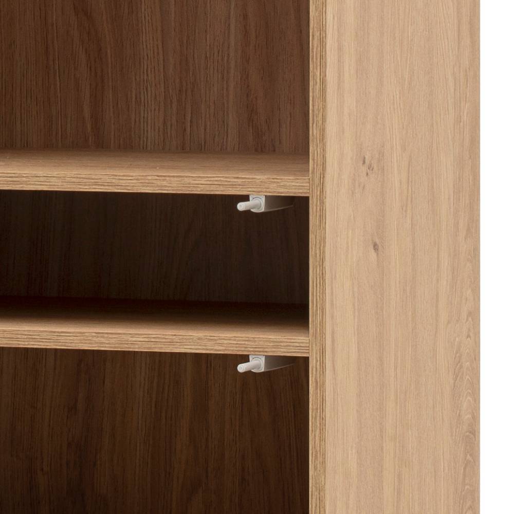 Vitrine und TV-Board Set - Jaskin (zweiteilig)