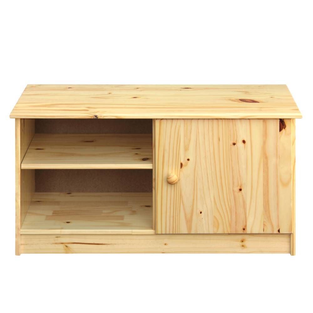TV Board aus Kiefer Massivholz - Ekorena