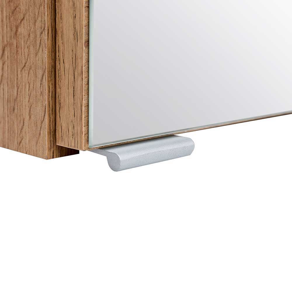 3-türiger 3D Spiegelschrank fürs Badezimmer - Drumias