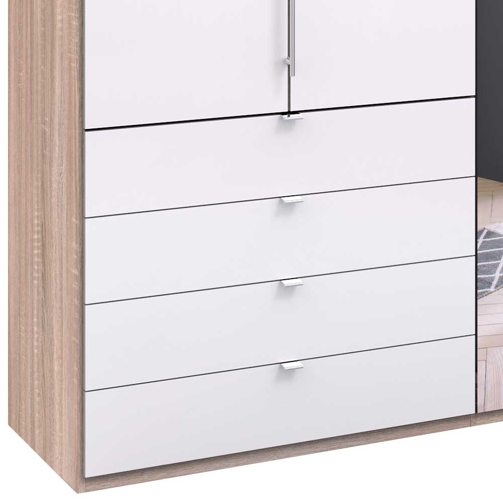 Luxus Kleiderschrank mit drei Gleittüren - Bosays