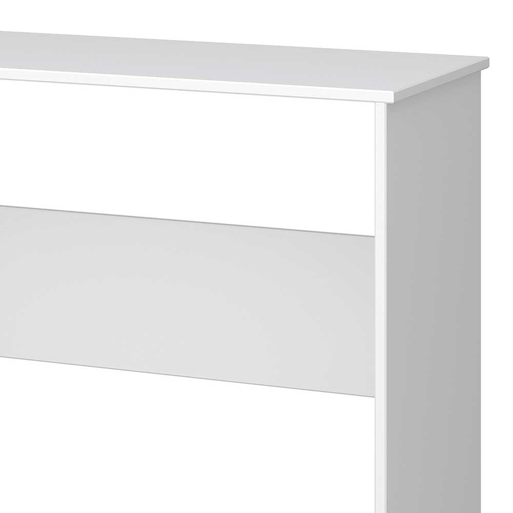 Weißer Schreibtisch im Skandi Design - Naidlas