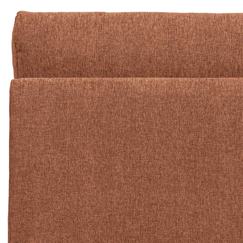 Modulsofa Element in Rost Braun Chenille - Brixx
