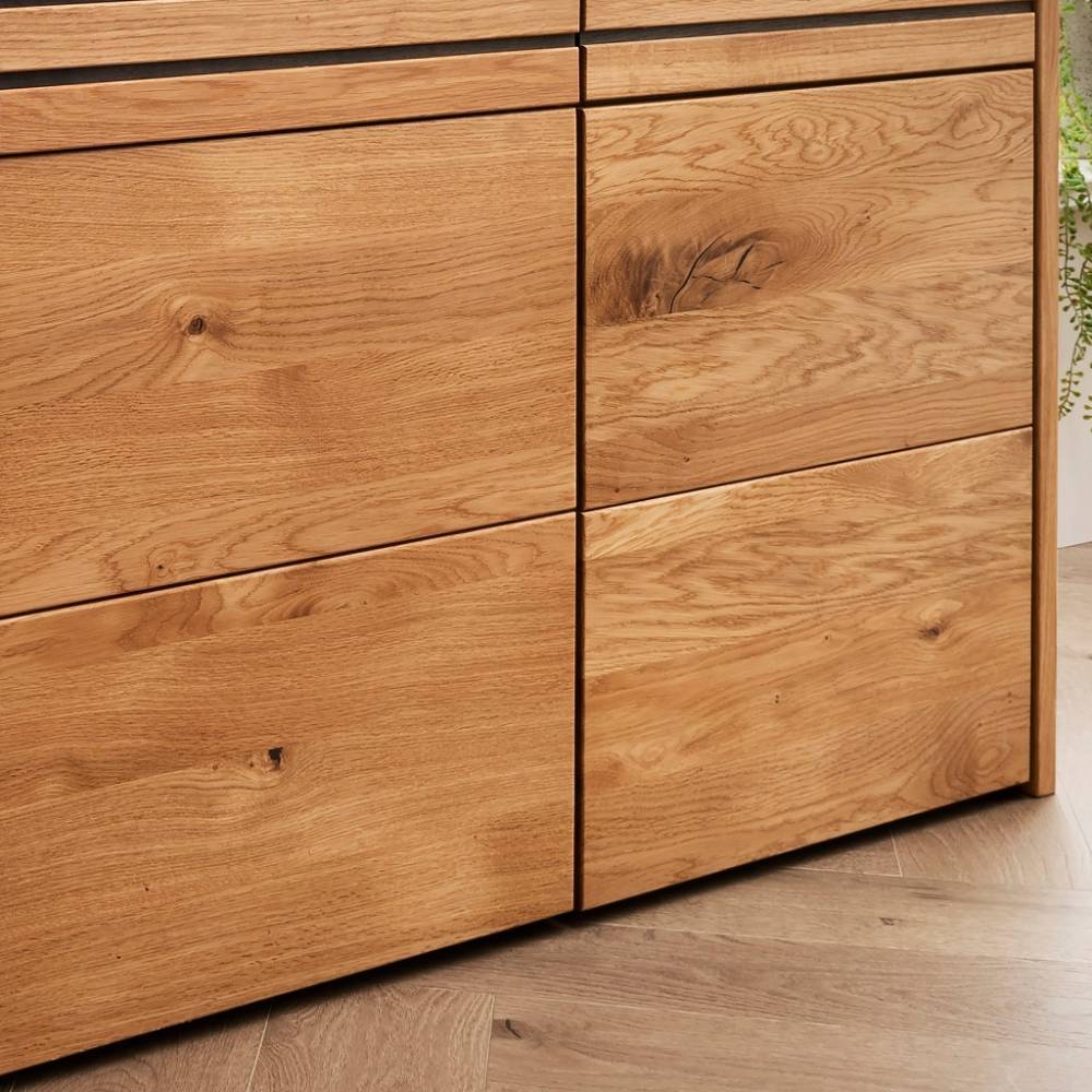 Wildeiche Sideboard aus Wildeiche Massivholz - Maxina