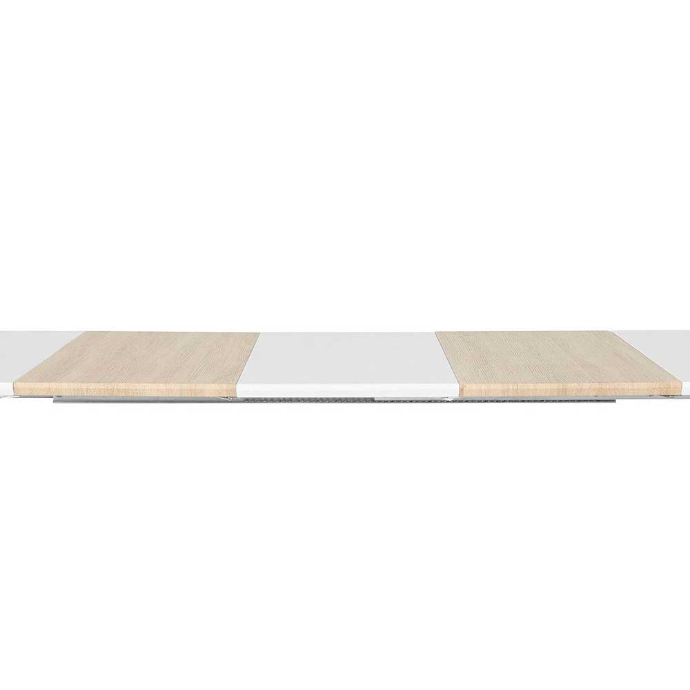 Ovaler Esstisch mit drei Einlegeplatten - Lorenaru