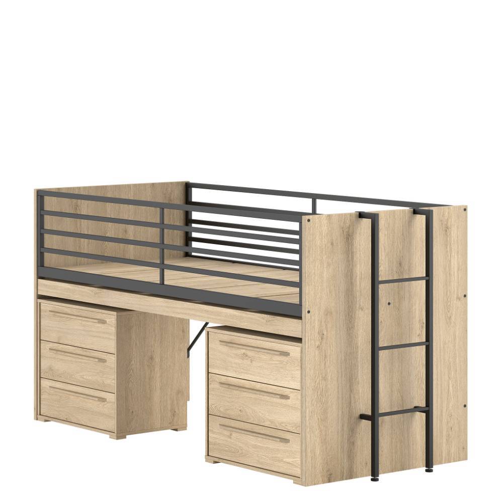 Kinderzimmer-Hochbett mit Stauraum - Choice