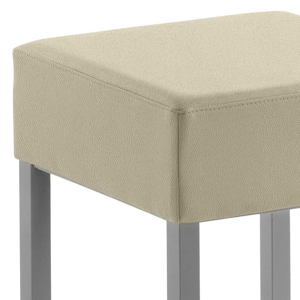 Hochhocker im Quadratdesign - 64 cm Sitzhöhe - Marile