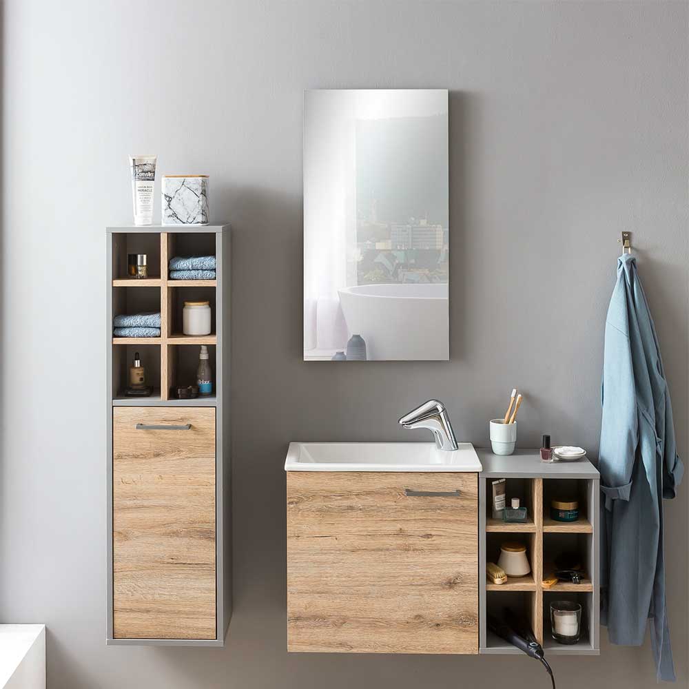 spiegel & badezimmermöbel hängend - cingus (vierteilig)
