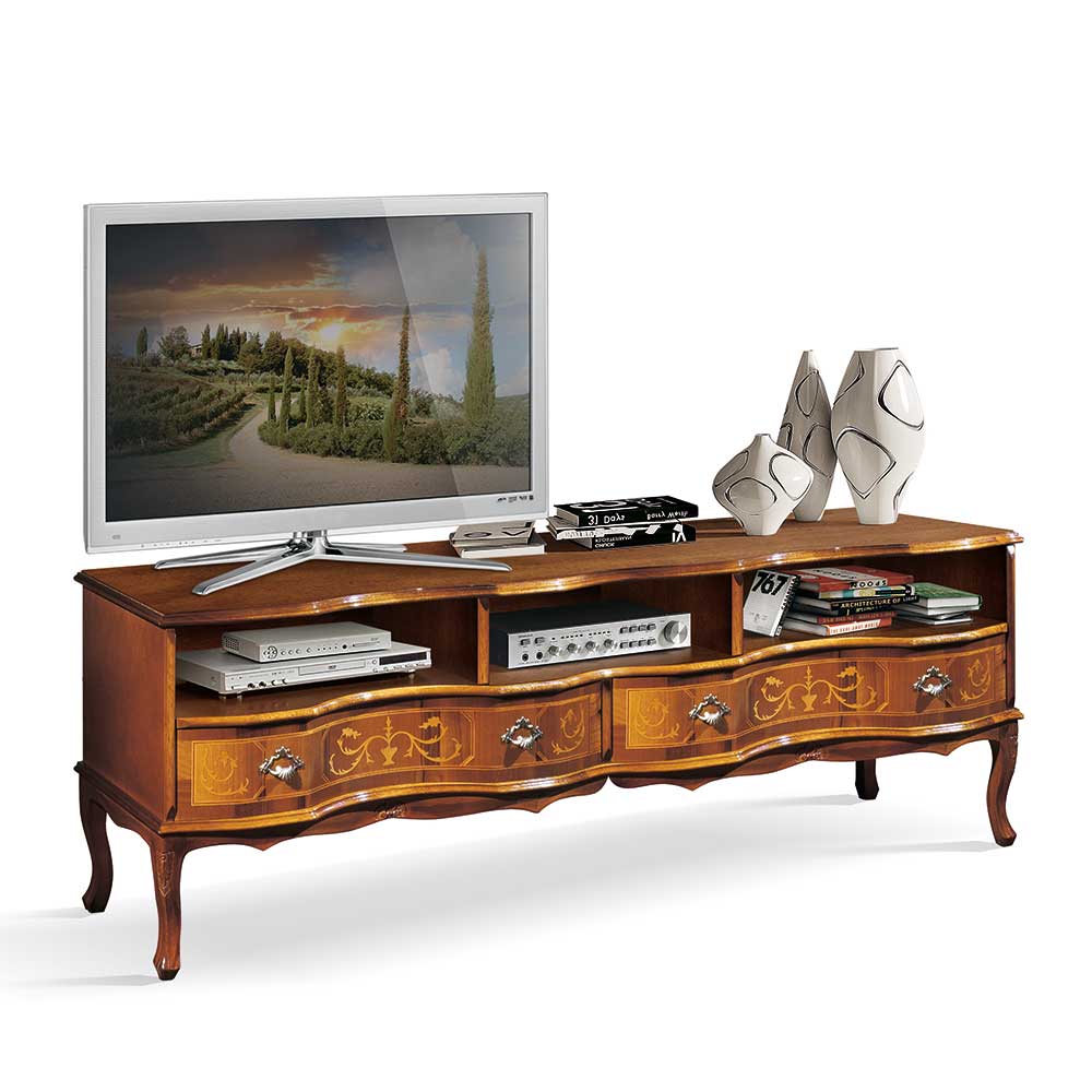 169x60x37 TV Phonotisch mit Barock Design - Motiz