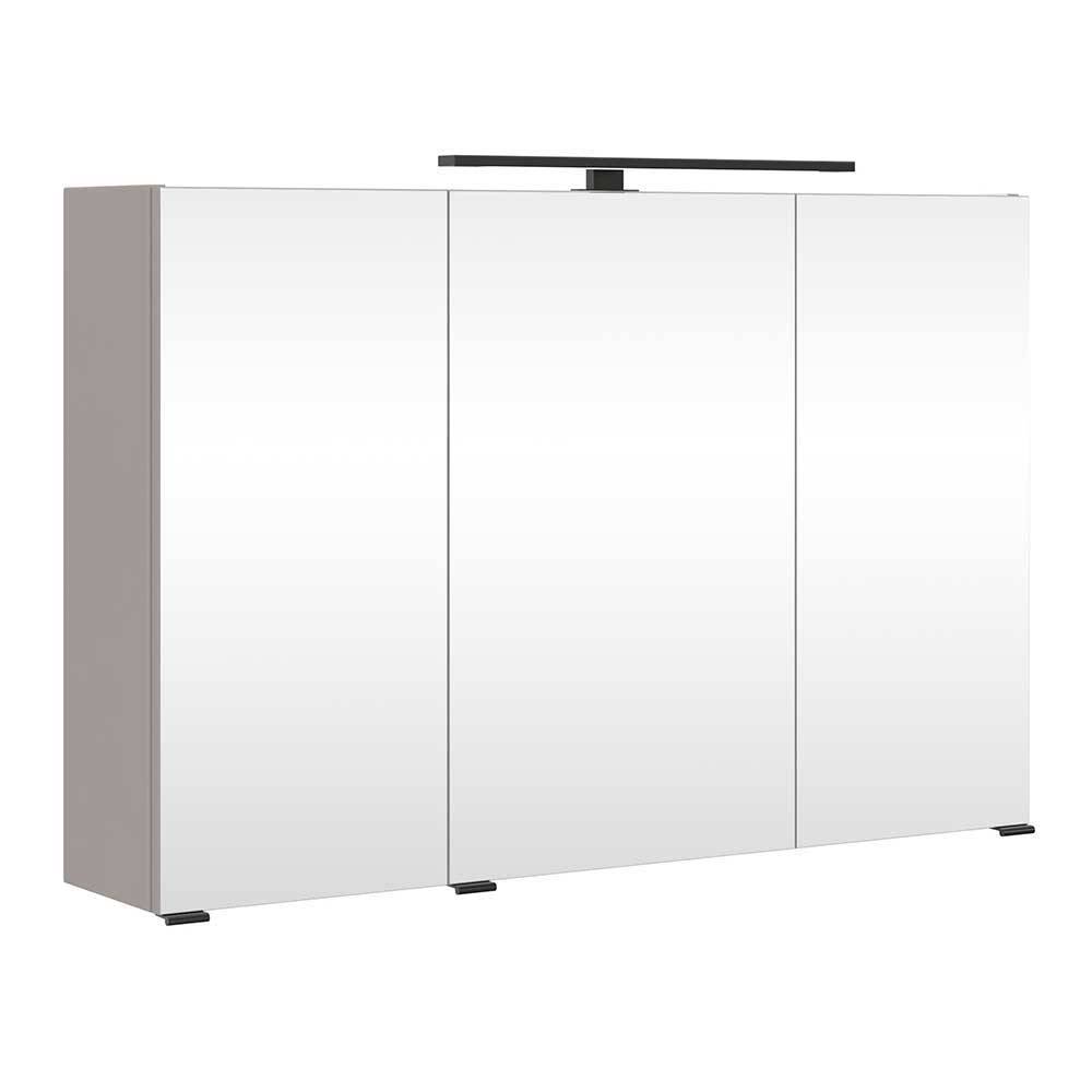 Waschtisch mit Spiegelschrank Set - Adendras (zweiteilig)