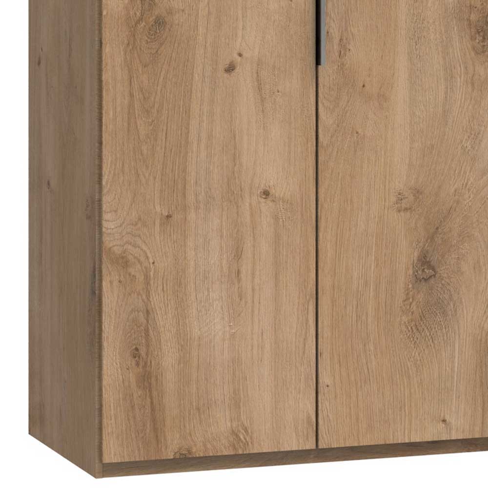 4-türiger Kleiderschrank im Holz Look - Dagidoyo