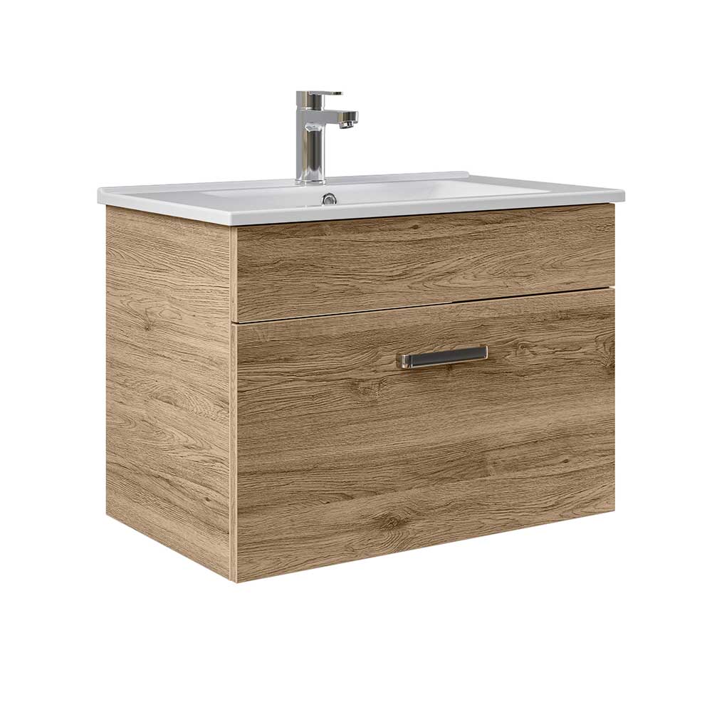 Waschtischkonsole in Holzoptik - Lemi