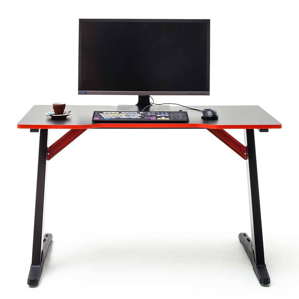 Gaming Computertisch auf Kufen - Plazura