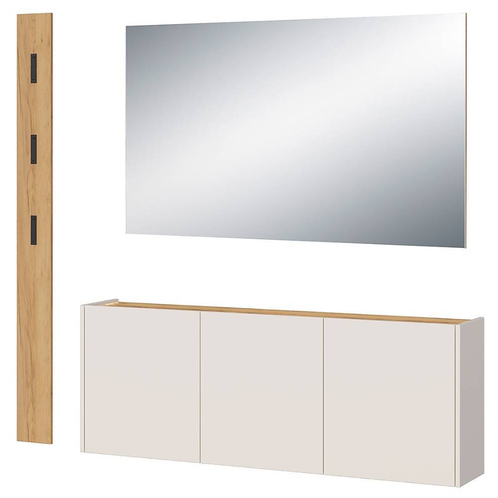 Dielenmöbel-Set in modernem Design - Unika (dreiteilig)