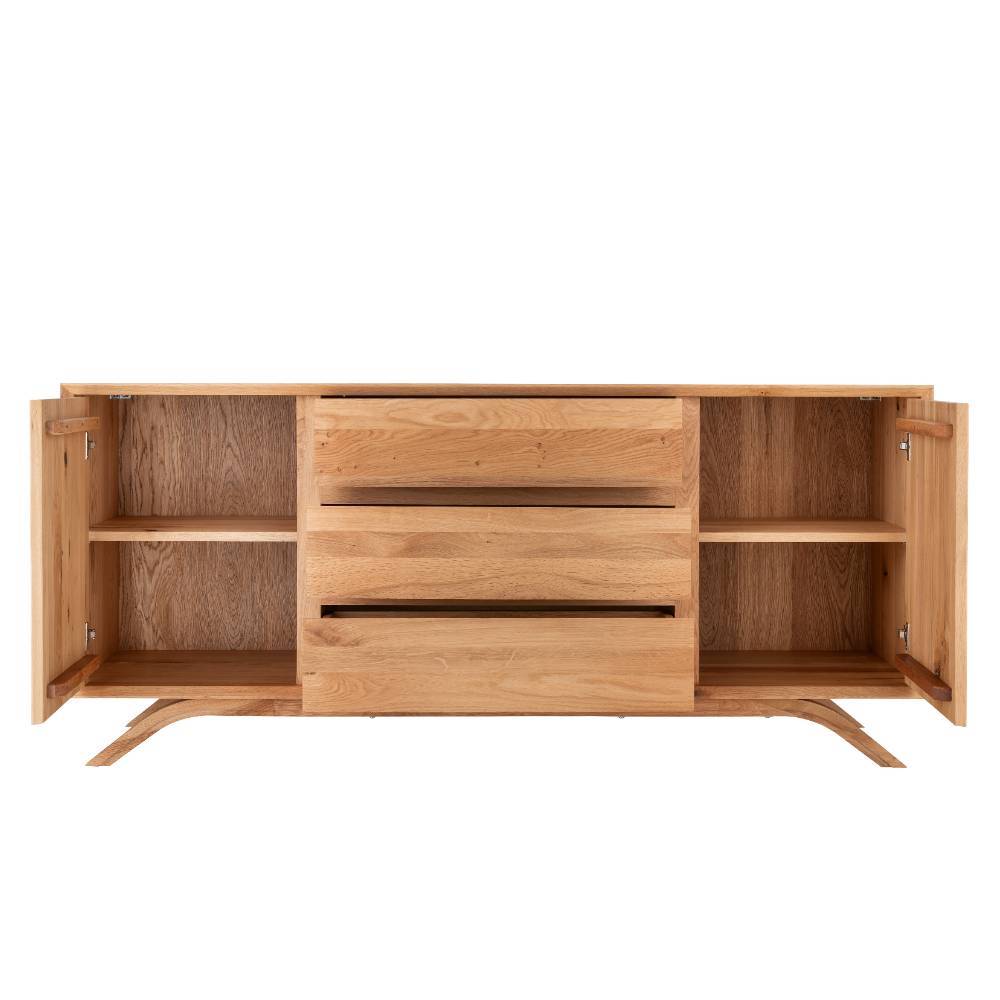 Sideboard aus Wildeiche Massivholz - Fredellia