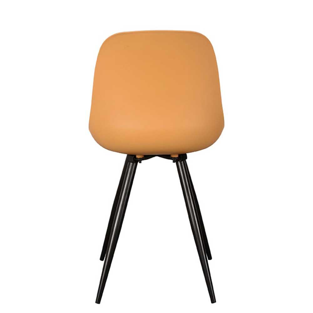 PP Schalenstühle in Ocker - Sayetton (2er Set)