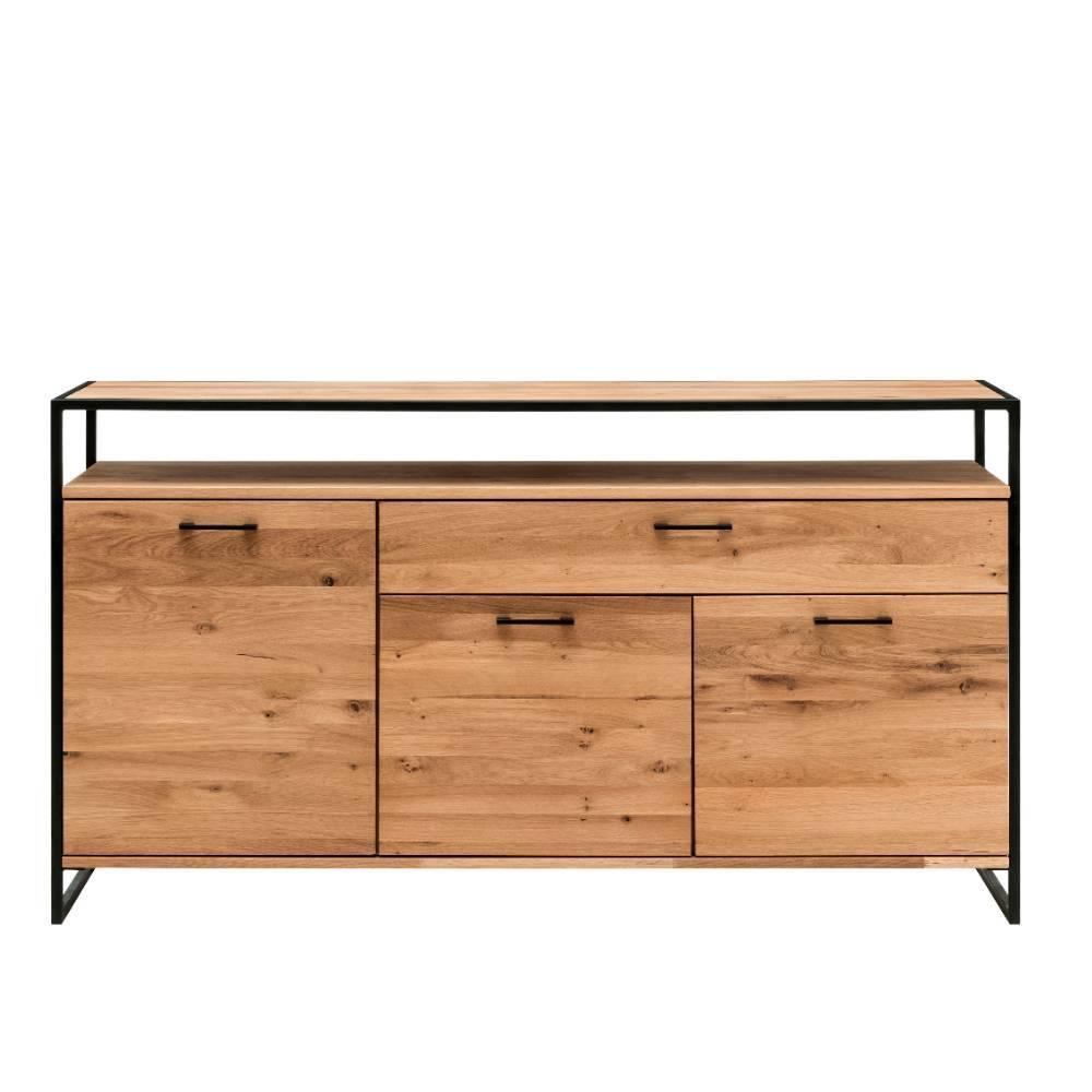 Industrial Sideboard aus Wildeiche und Stahl - Ingbo