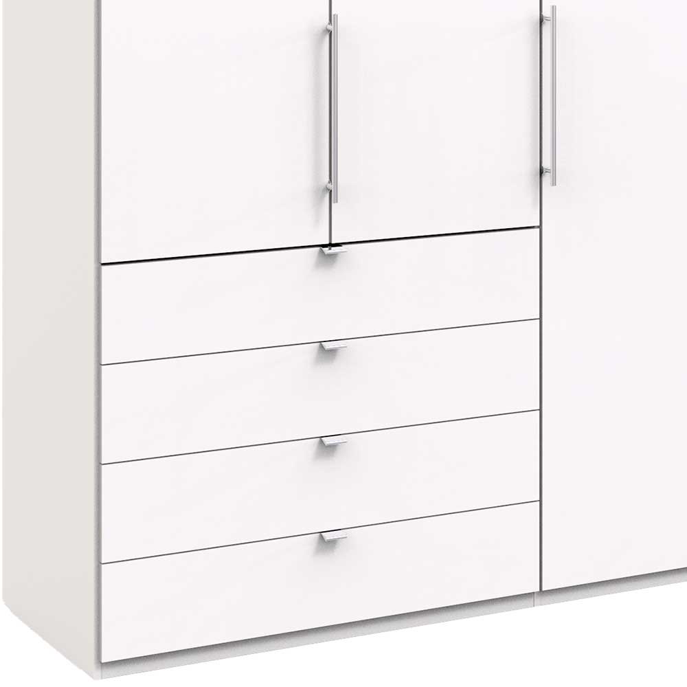 Schrank für weißes Schlafzimmer in 250cm Breite - Donpiave