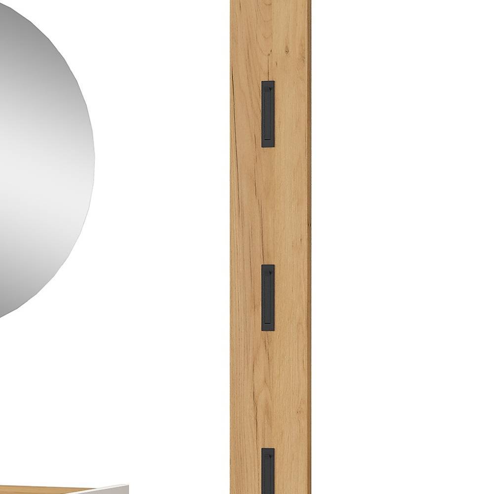 Design-Flur-Einrichtung in Hellgrau - Unika (dreiteilig)