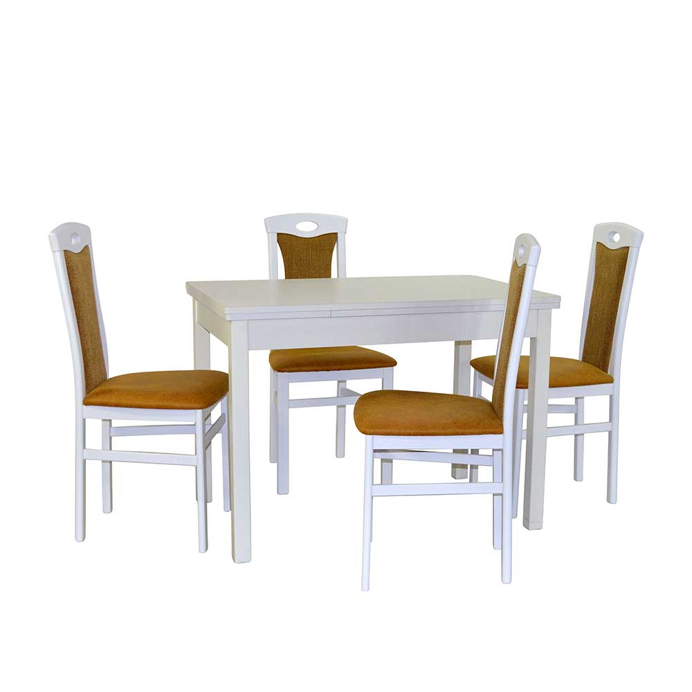 Esstisch rechteckig & Stühle - Chapan (fünfteilig)