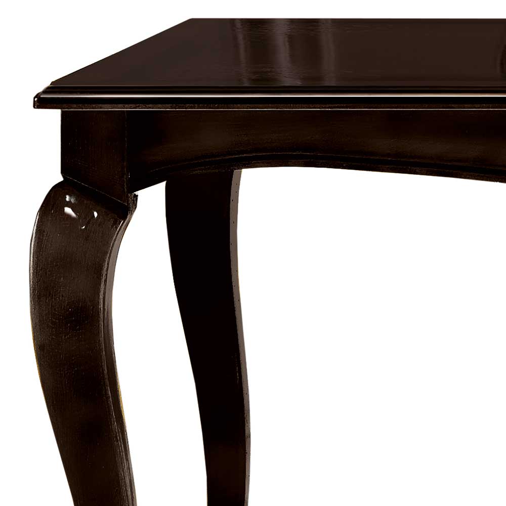 Klassisch-eleganter Tisch in Dunkelbraun - Sanu
