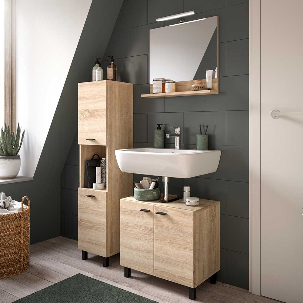 Badausstattung Möbelset modern - Hoxtona (dreiteilig)