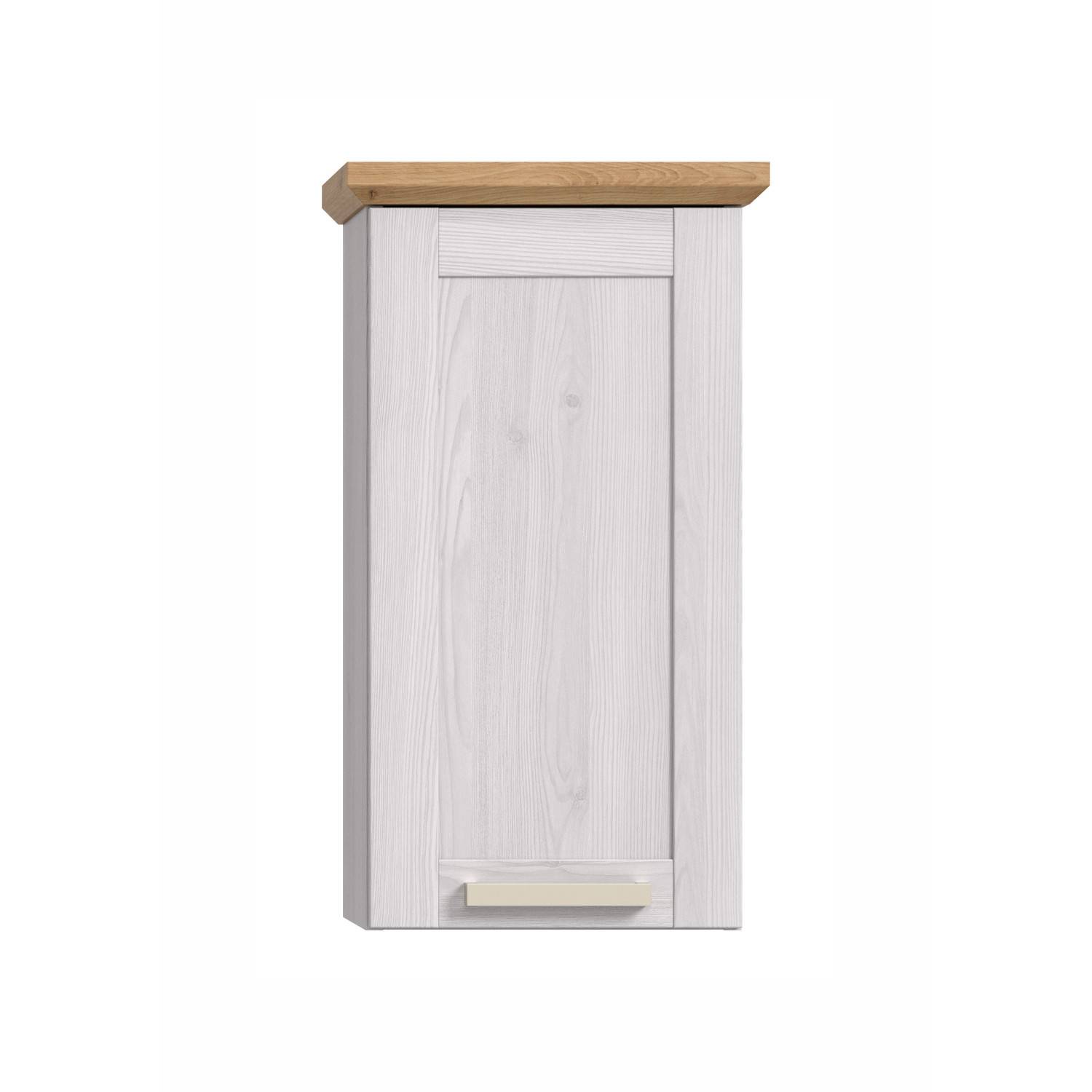Weißer Wandschrank in schmaler Bauweise - Tocella