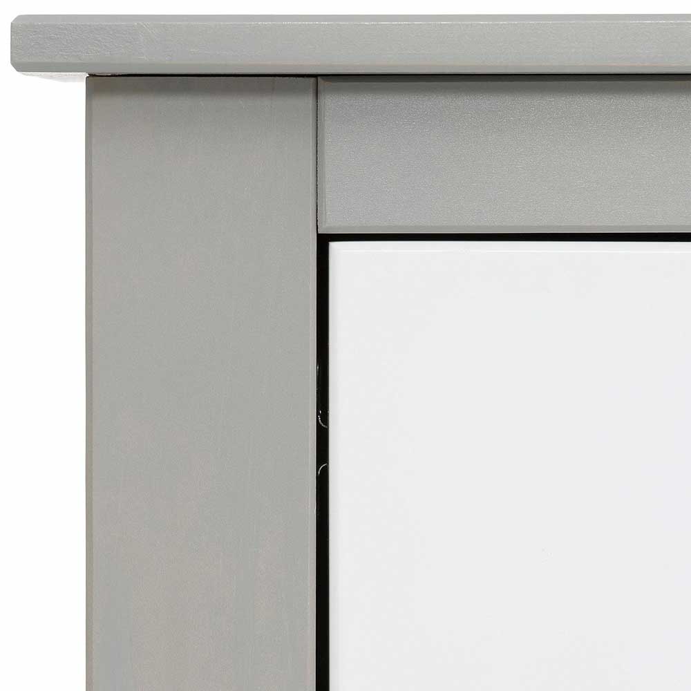 Moderne Esszimmer Kommode in Weiß & Grau - Lurgeno