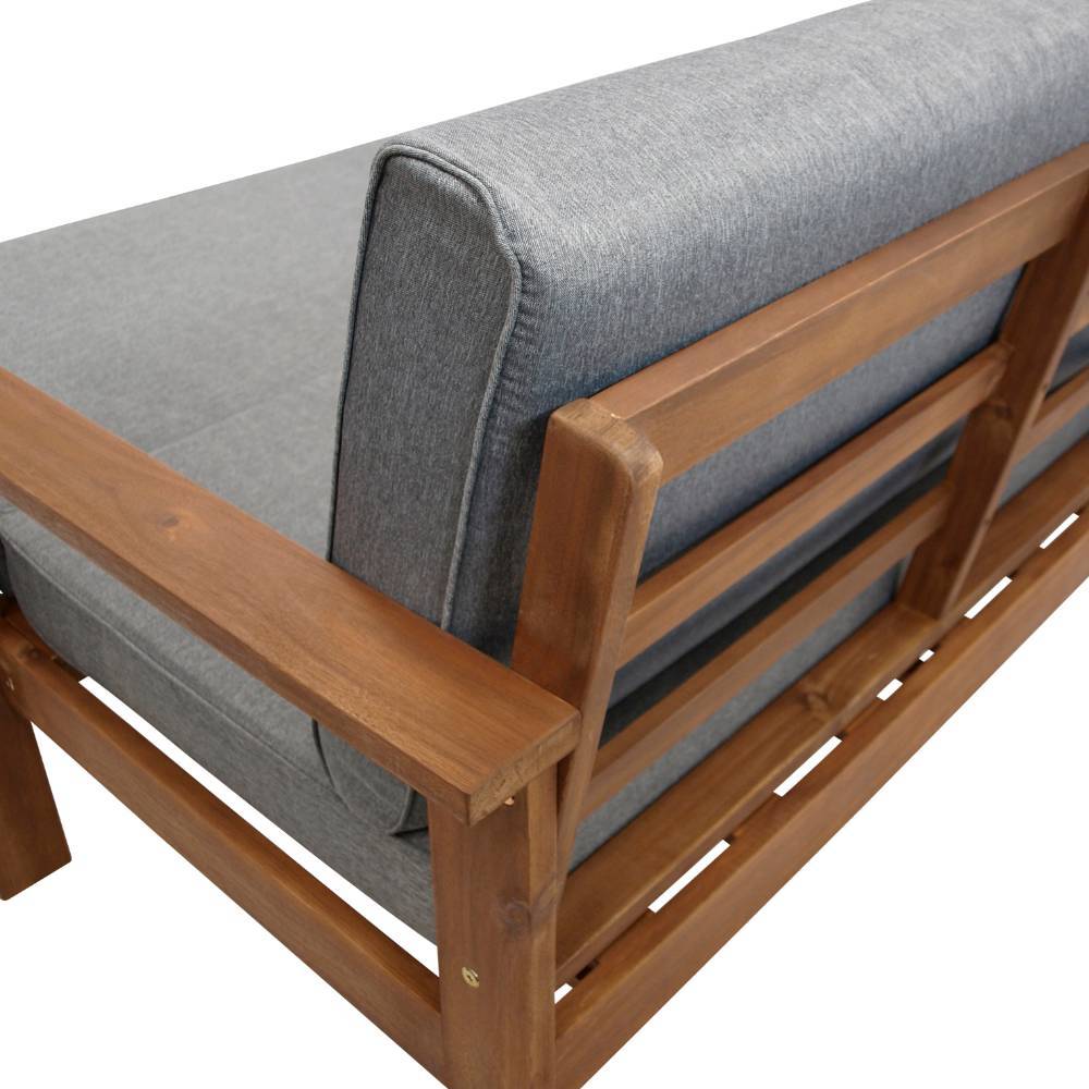 Ausziehbares Gartensofa aus Akazie Massivholz - Senade