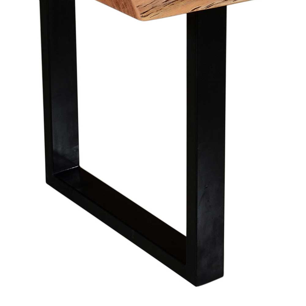 U-Fuß Tisch mit natürlicher Baumkante - Puzian