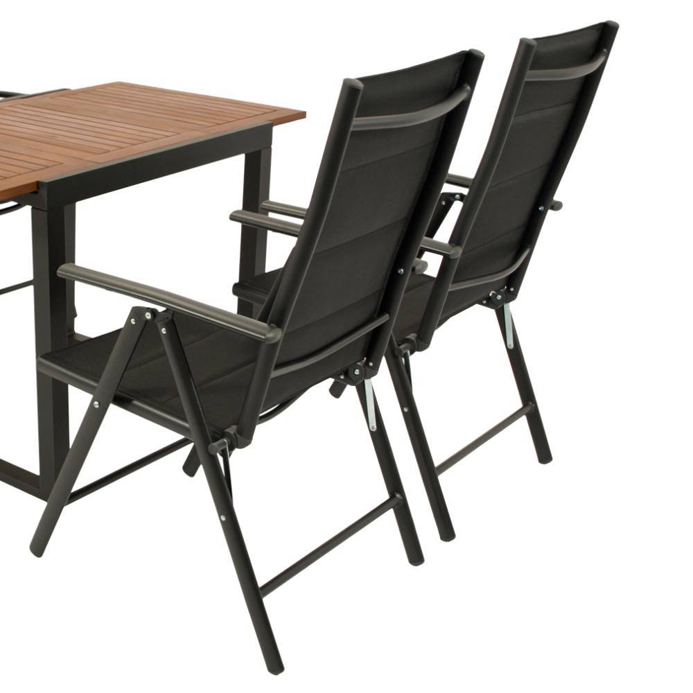 Gartentisch-Gruppe in modernem Design - Ambreros (fünfteilig)