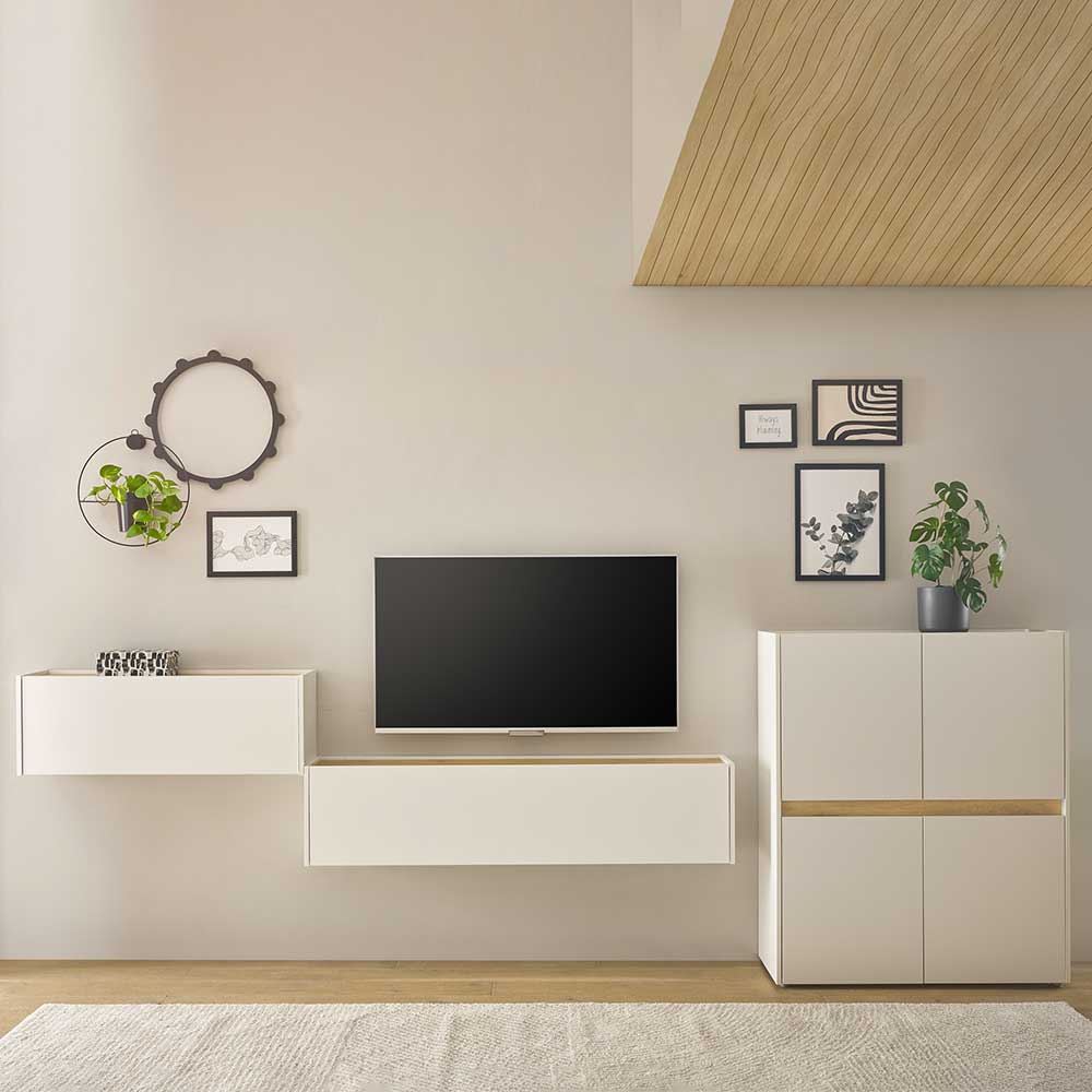 Moderne Wohnzimmereinrichtung Schrank Set - Nonessia (dreiteilig)