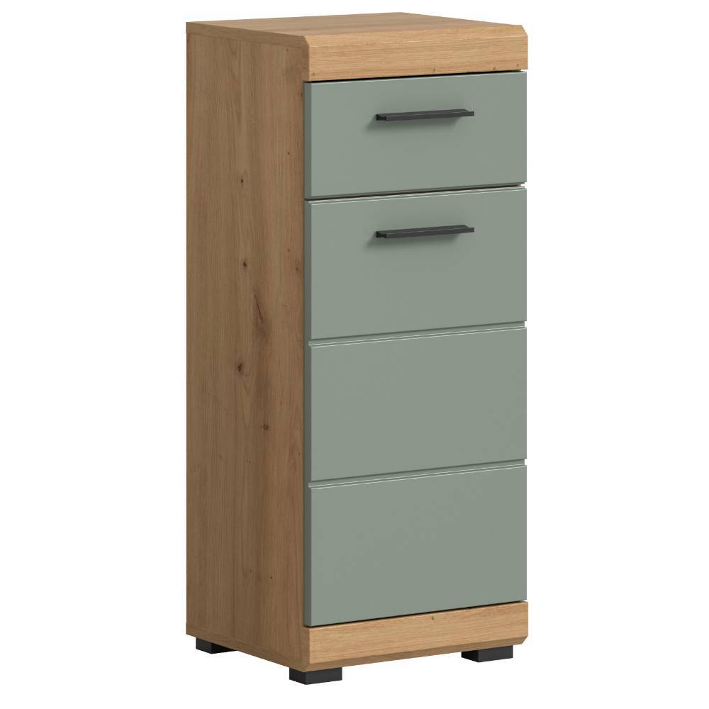 Bad-Unterschrank in Salbeigrün - Tamdato