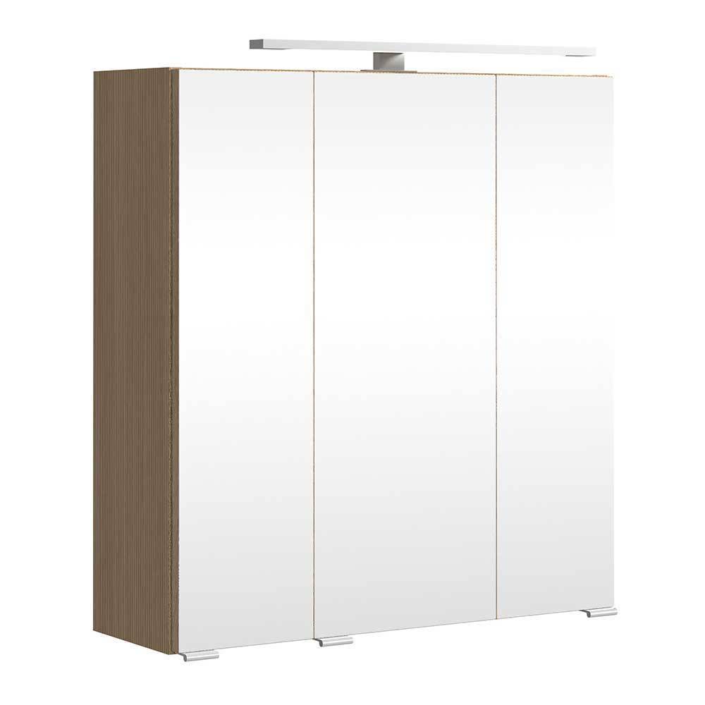 Waschplatz Möbel und Midischrank Set - Vibulam (dreiteilig)